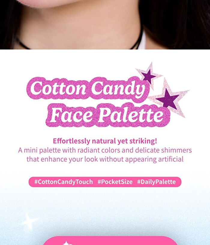 A by Unleashia Cotton Candy Face Palette - 6 Types - #02 Cocoa Mist
