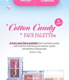 A by Unleashia Cotton Candy Face Palette - 6 Types - #02 Cocoa Mist