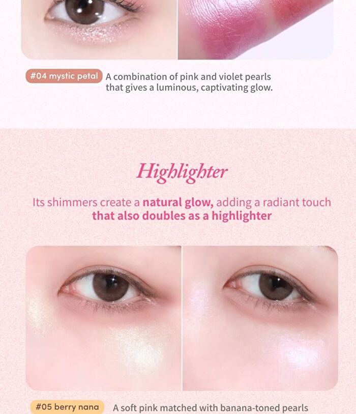 A by Unleashia Cotton Candy Face Palette - 6 Types - #06 Golden Bronze