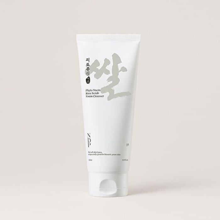 Phyto Mucin Rice Scrub Cleansing Foam - 120ml