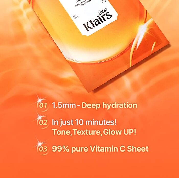 Vita 10 Radiance Sheet Mask Set - 25ml x 5 sheets