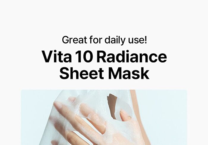 Vita 10 Radiance Sheet Mask Set - 25ml x 5 sheets
