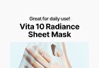 Vita 10 Radiance Sheet Mask Set - 25ml x 5 sheets