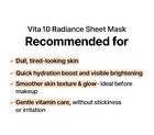 Vita 10 Radiance Sheet Mask Set - 25ml x 5 sheets