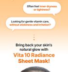 Vita 10 Radiance Sheet Mask Set - 25ml x 5 sheets