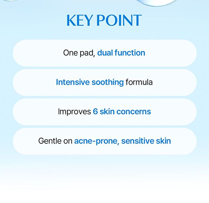 EGF Blue Calming Toner Pad - 60 pads