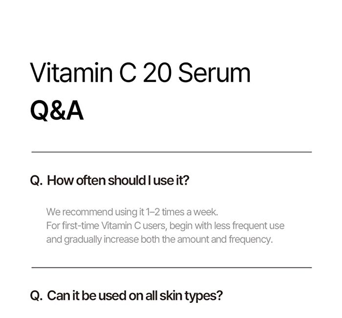 mixsoon Vitamin C 20 Serum - 10ml