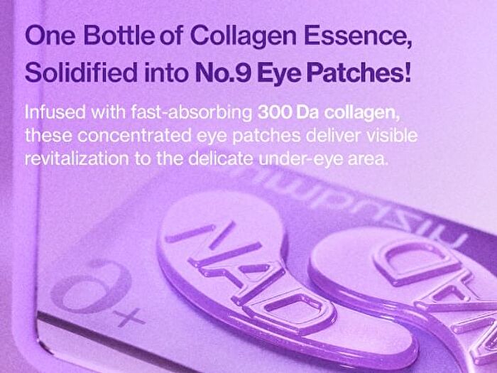 numbuzin No.9 NAD+ Collagen Under Eye Patches - 8g x 5 pairs