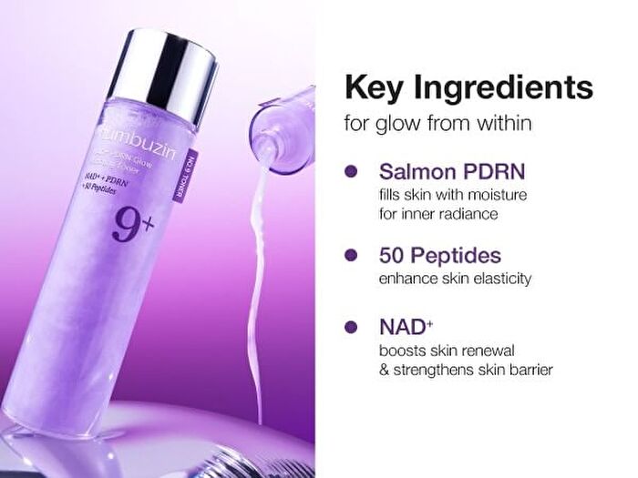 numbuzin No.9 NAD+ PDRN Glow Boosting Toner - 150ml