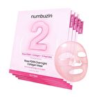 numbuzin No.2 Rose PDRN Overnight Collagen Mask Set - 37g x 4 sheets