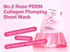 numbuzin No.2 Rose PDRN Collagen Plumping Sheet Mask 10pcs Set - 33ml x 10 sheets