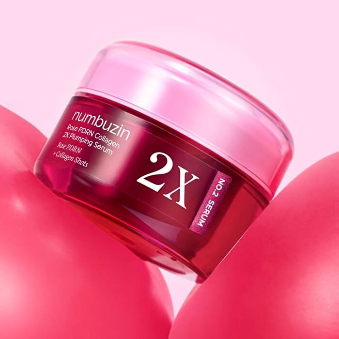 numbuzin No.2 Rose PDRN Collagen 2X Plumping Serum - 30ml