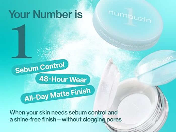 numbuzin No.1 Pantothenic Skincare 100 Blur Powder - 7g