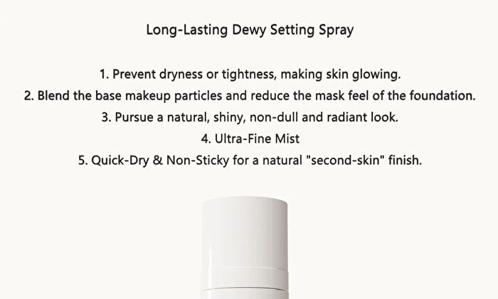 Joocyee Long-Lasting Dewy Setting Spray - #Setting Spray - 75ml