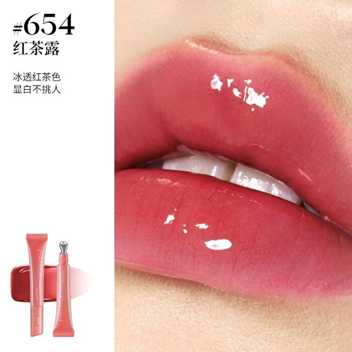 Joocyee Crystal Gloss - 6 Colors - #655 Spring Apricot - 8ml