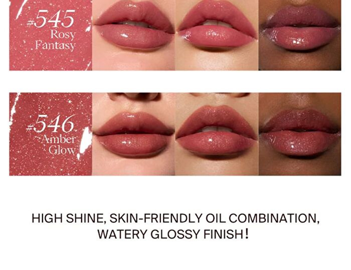 Joocyee New Glazed Rouge 2.0 Ultra Shine (544-546) - #545 Rosy Fantasy - 3.3g