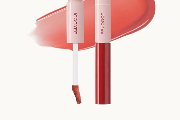 Joocyee Plump & Glossy Dual Lip Combo - 3 Colors - #02 Coffee Sugar - 0.13g + 2.3g