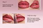 Joocyee Plump & Glossy Dual Lip Combo - 3 Colors - #02 Coffee Sugar - 0.13g + 2.3g