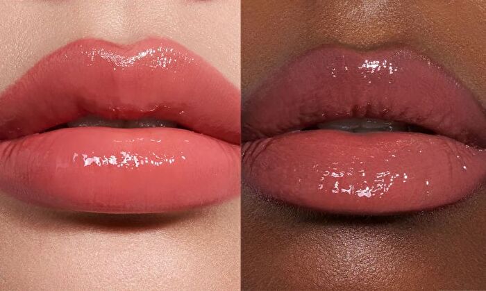 Joocyee Plump & Glossy Dual Lip Combo - 3 Colors - #03 Muted Peach - 0.13g + 2.3g