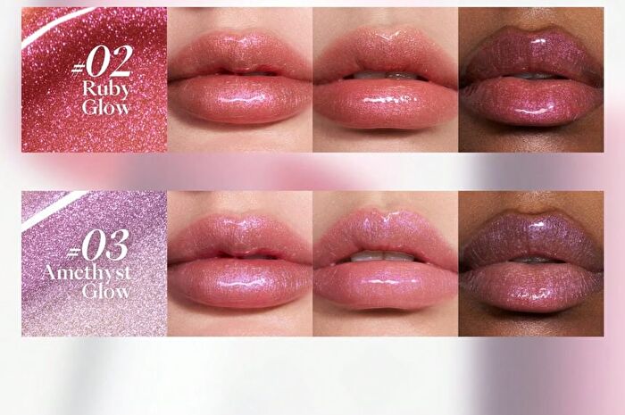Joocyee Magne Glow Lip Gloss - 3 Colors - #01 Obsidian Glow - 6g