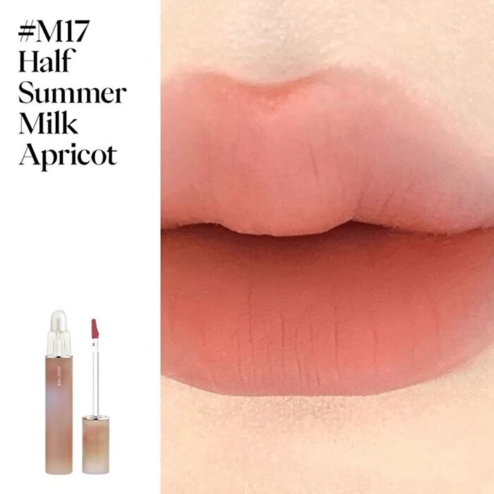 Joocyee New Jelly Fluffy Matt Lip Gloss (M13-M17) - #M15 Misty Rose - 3.3g