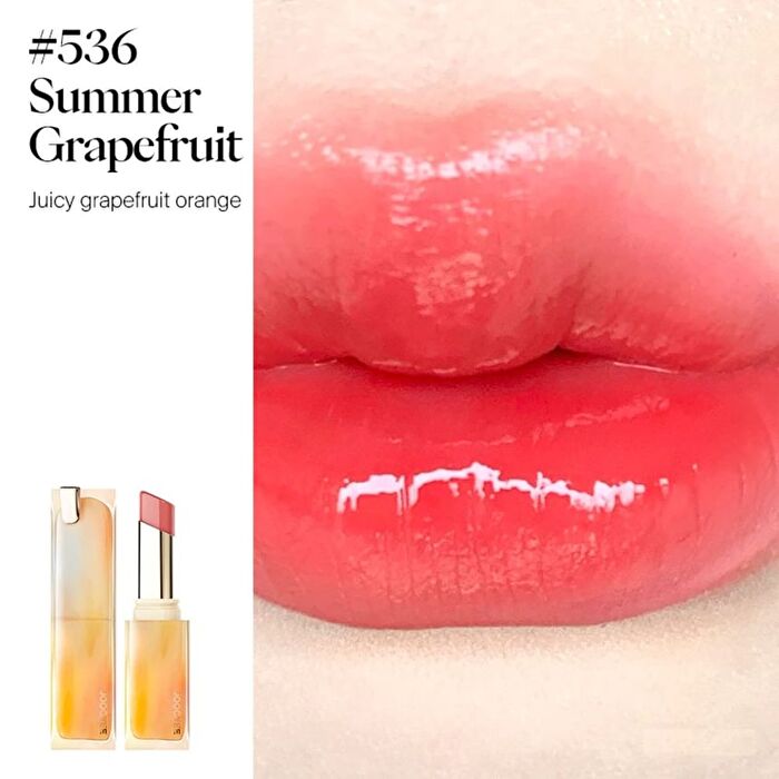 Joocyee Moisturized Long-Lasting Glazed Rouge - 9 Colors - #525 Teak Wood - 3.5g