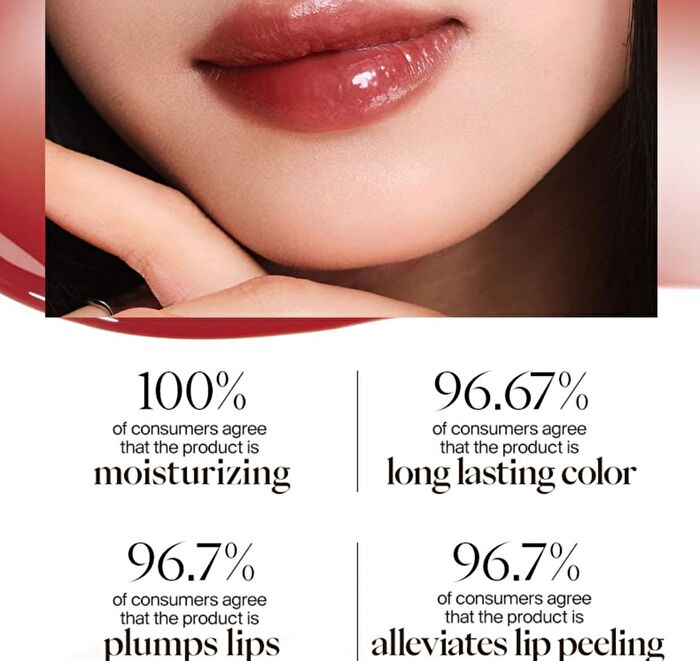 Joocyee Moisturized Long-Lasting Glazed Rouge - 9 Colors - #535 Papaya Sweet Night - 3.5g
