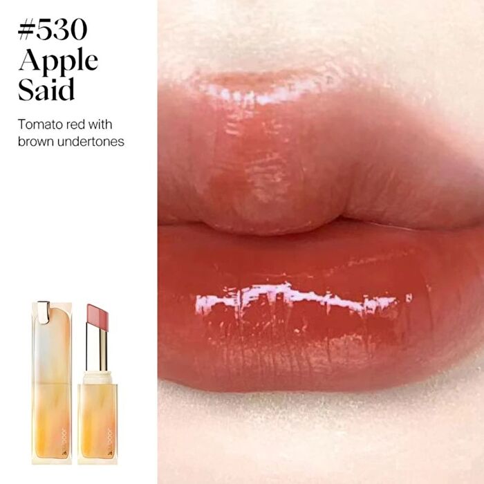 Joocyee Moisturized Long-Lasting Glazed Rouge - 9 Colors - #535 Papaya Sweet Night - 3.5g