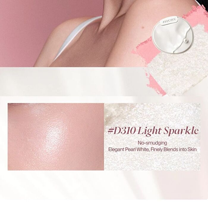 Heart of Oysters Blush & Highlighter - 2 Colors - #D310 Light Sparkle - 4g