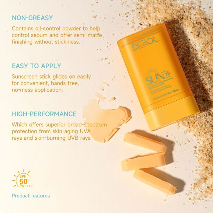 Derol Cotton Soft Sun Stick+ - #Sun Stick - 16g