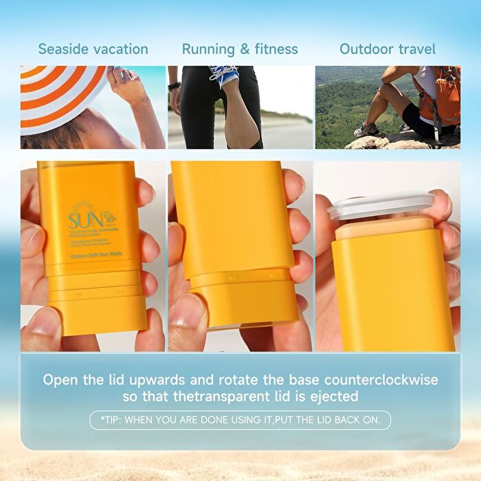 Derol Cotton Soft Sun Stick+ - #Sun Stick - 16g