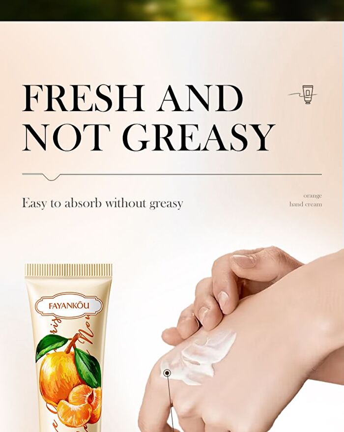Fayankou Moisturize Smooth Fruit Hand Cream - 5 Types - #Lemon - 30g