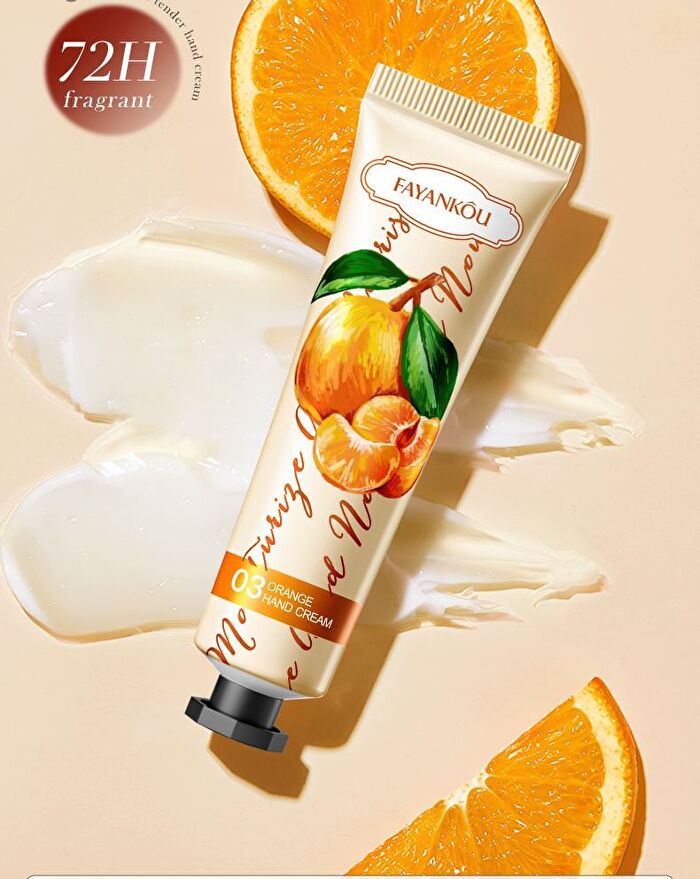 Fayankou Moisturize Smooth Fruit Hand Cream - 5 Types - #Pomegramate - 30g
