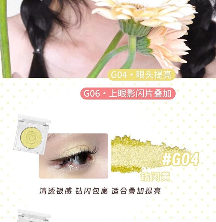 Leemember Lemon Candy Series Dream Core Eyeshadow - 3 Colors - #G06 Pink Diamond - 1.7g