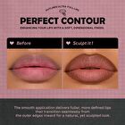 Gradient Liner Lipstick - 6 Colors - #1 Bagel Brown - 0.9g