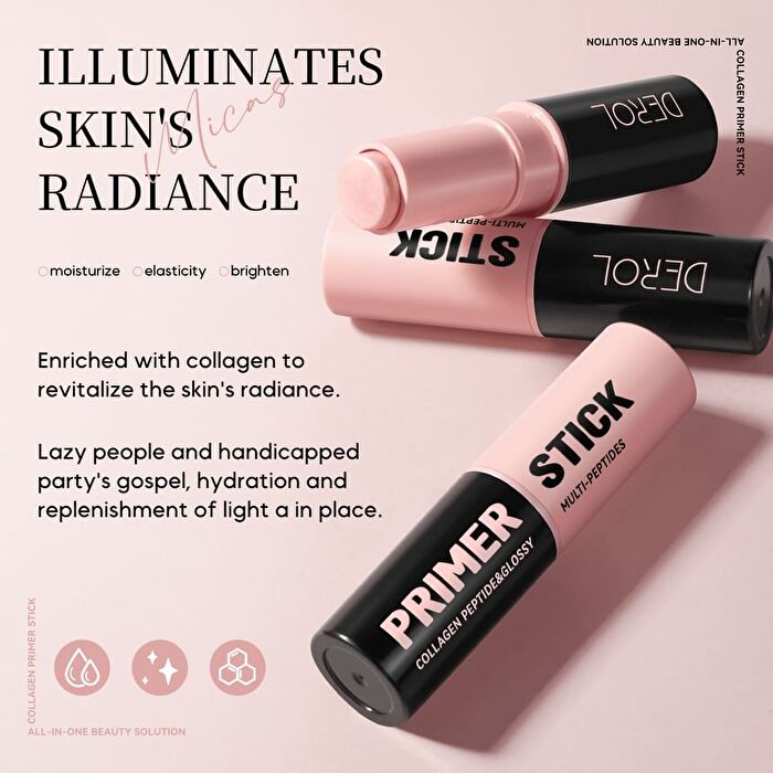 Derol Collagen Peptide & Glossy Primer Stick - #Primer Stick - 7.5g