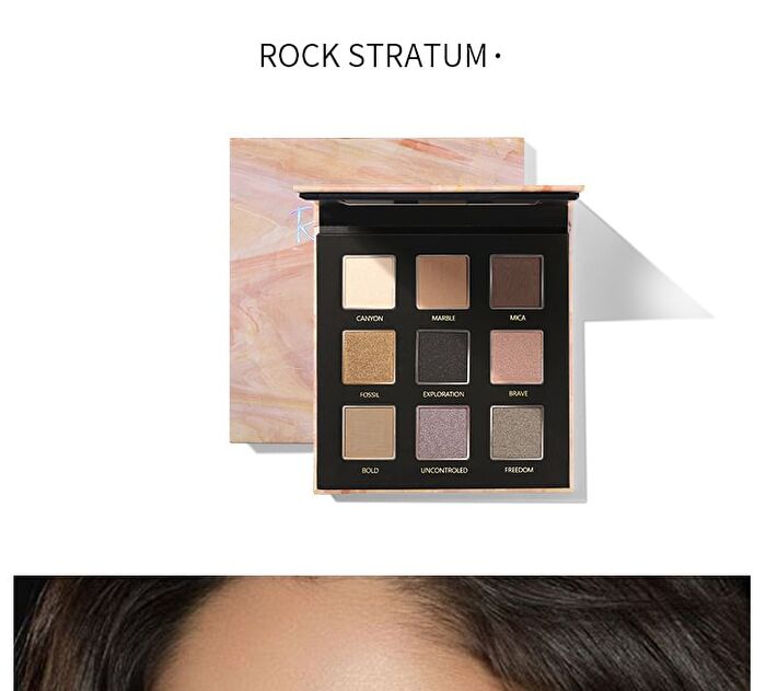 C9 9-Color Eyeshadow Palette - 4 Types - Milky Way (1.2g x 9)