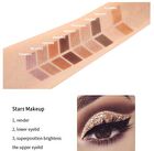 C9 9-Color Eyeshadow Palette - 4 Types - Milky Way (1.2g x 9)