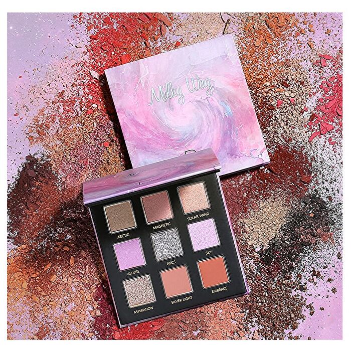 C9 9-Color Eyeshadow Palette - 4 Types - Milky Way (1.2g x 9)