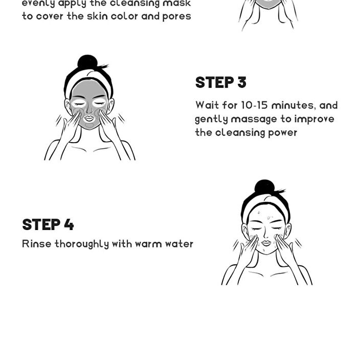 Cleansing Mud Mask - 3 Types - Blue - 100g