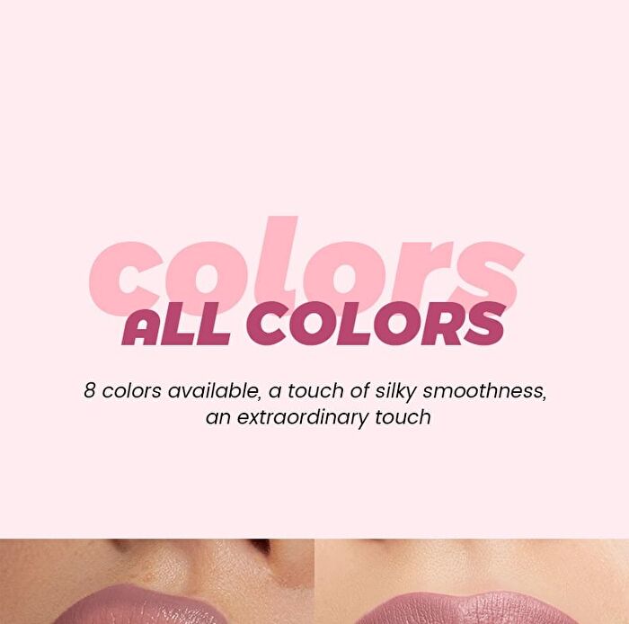 Feelit Multi-Use Matte Lipstick - 8 Colors - 01# - 14.5g