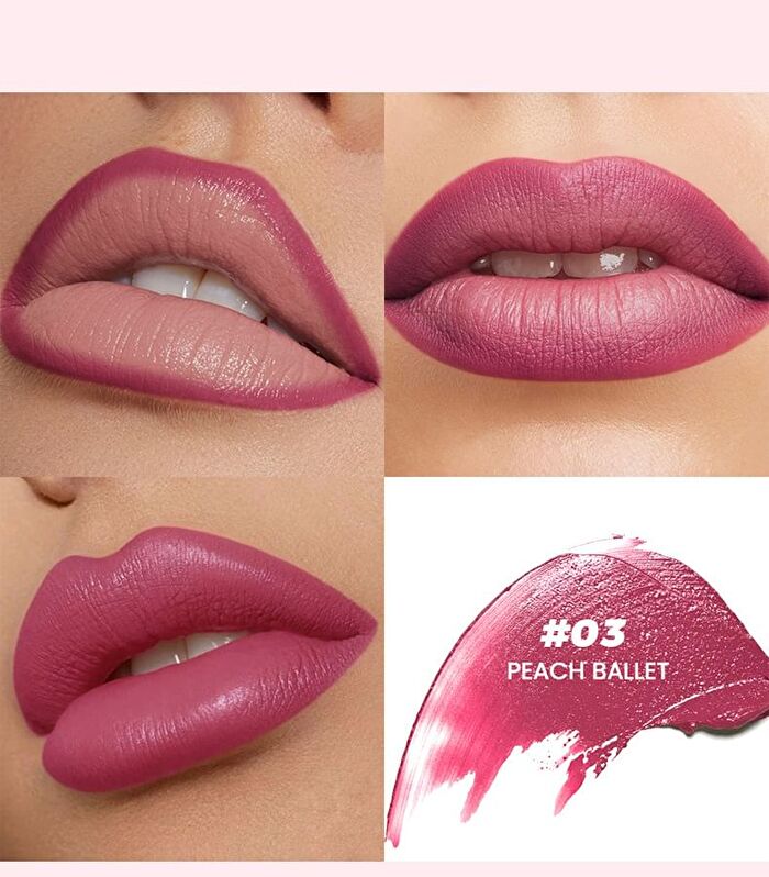 Feelit Multi-Use Matte Lipstick - 8 Colors - 01# - 14.5g