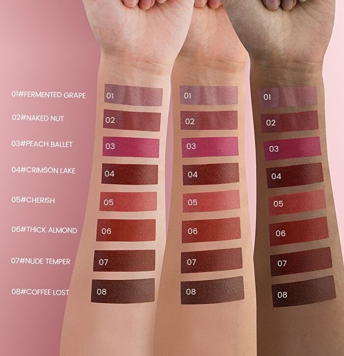 Feelit Multi-Use Matte Lipstick - 8 Colors - 01# - 14.5g