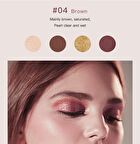 4-Color Matte Eyeshadow Palette - 3 Types - 02# - 5g