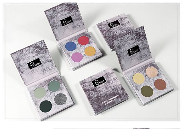 4-Color Matte Eyeshadow Palette - 3 Types - 02# - 5g