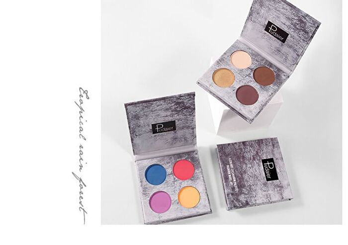 4-Color Matte Eyeshadow Palette - 3 Types - 02# - 5g