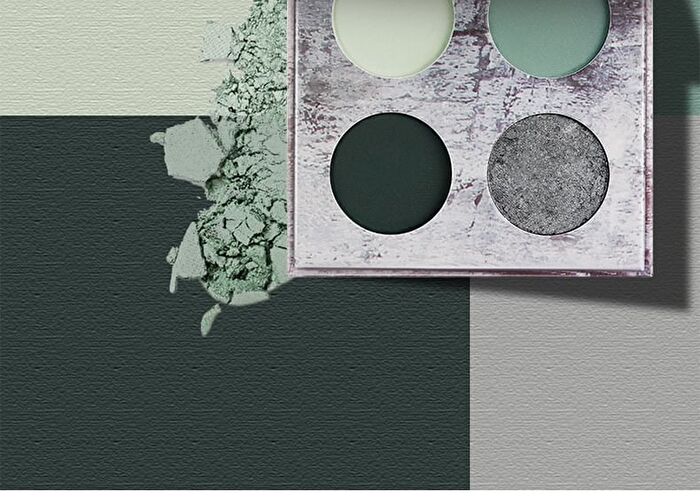 4-Color Matte Eyeshadow Palette - 3 Types - 02# - 5g