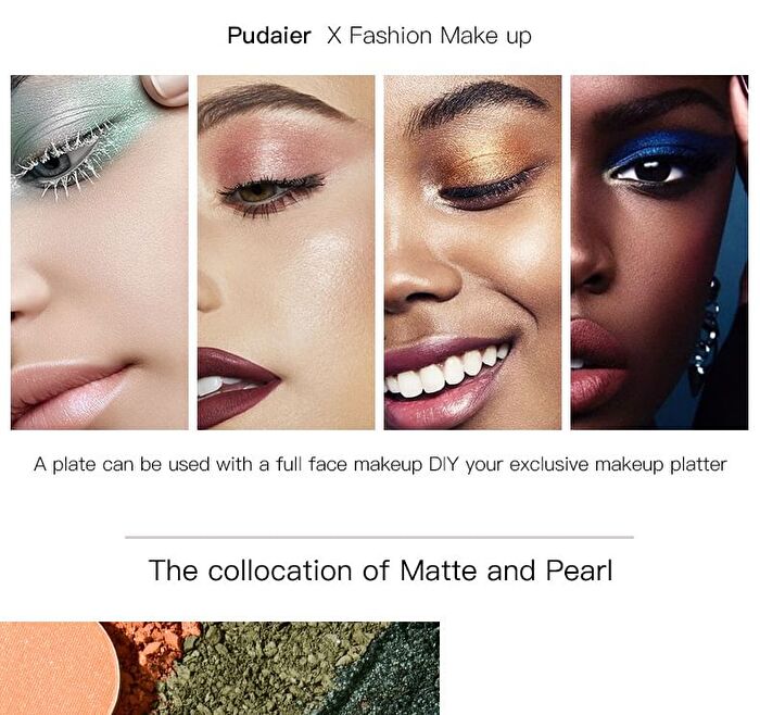 4-Color Matte Eyeshadow Palette - 3 Types - 02# - 5g