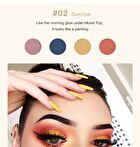 4-Color Matte Eyeshadow Palette - 3 Types - 02# - 5g
