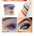 4-Color Matte Eyeshadow Palette - 3 Types - 02# - 5g